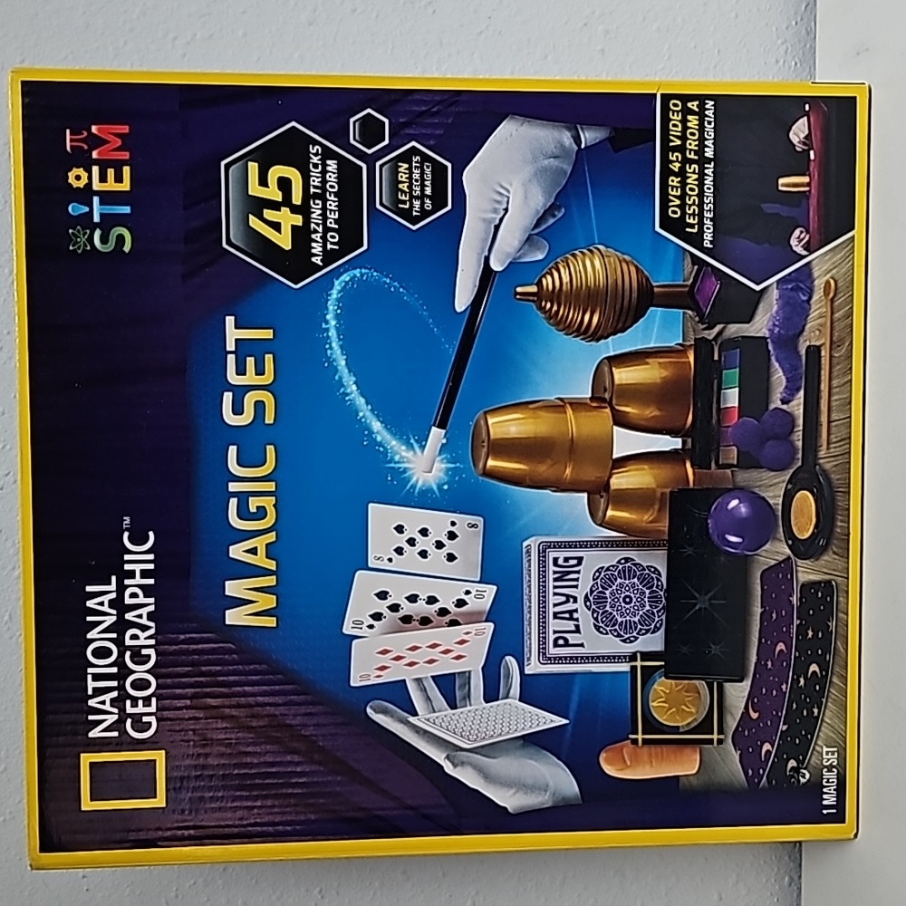 National geographic magic set STEM